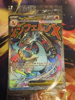 Mega Charizard + EX Oricorio EX Pokemon Phantasmal Flames UPC Promo Sealed #023 - Image 1
