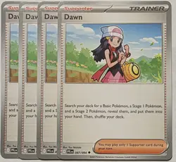 x4 Dawn 087/094 - ME02 Phantasmal Flames PFL - Pokemon - NM/M English - Image 1