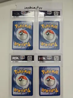 Pokemon 2005 Delta Species Holo And Rev Holo Jolteon Espeon Umbreon Flareon PSA - Image 2