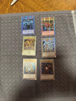 Blue-Eyes Dark Magician Red-Eye Egyptian Gods | Quarter Century Secret | YuGiOh! - Image 1
