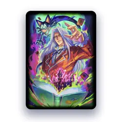 Yugioh Amanda Lapalme - Mana Moon - Enamel 3D Field Center - Toon World Pegasus - Image 1