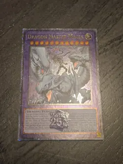 Yu-Gi-Oh! Dragon Master Magia Quarter Century Secret Rare BLTR-EN118 - Image 1
