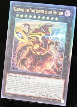 Yu-Gi-Oh! Varudras, The Final Bringer End Times LEDE-AE045 Asia-English Ultimate - Image 3