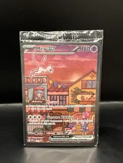 Pokemon Mew ex 053 Sv: SEALED Scarlet & Violet Promo Card Holo A - Image 2