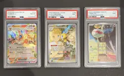 Pokemon Graded Card Lot (3) PSA 9’s / 8’s - Image 1