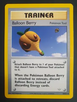 Balloon Berry 60/64 Trainer - Neo Revelation Set - Pokemon Card - Excellent - Image 1