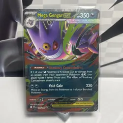 Pokemon Card Mega Gengar ex Double Rare ME02: Phantasmal Flames 056/094 - Image 1
