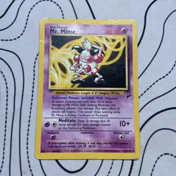 Pokemon - Mr. Mime - Non Holo - 27/130 - Base Set 2 - Rare Card - Image 1