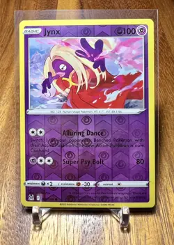 Jynx 068/196 Reverse Holo Lost Origin Pokemon Card NM - Image 1