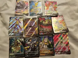 Full Art V Pokemon Card Lot! 11 Rare Full Art V Pokemon Cards! - Image 1