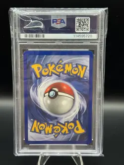 1999 POKEMON JUNGLE 13 VENOMOTH-HOLO PSA 8 Graded Card - Image 3