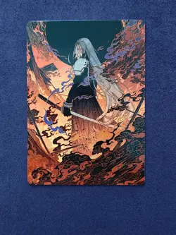 Nibelheim Aflame - Karasubo Rindo - Magic: Final Fantasy MTG - Art Series 35/53 - Image 1