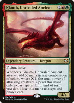 Klauth, Unrivaled Ancient [The List] - Image 1
