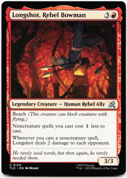 Longshot, Rebel Bowman [Avatar: The Last Airbender: Eternal-Legal] MTG ?? - Image 3
