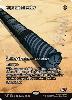 Cityscape Leveler - Borderless - Avatar: The Last Airbender - TLE M 0053 - Image 1