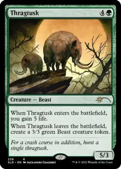 Thragtusk - Foil x1 - Secret Lair Drop Series - NM-Mint, English - Secret Lair D - Image 1