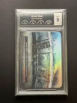 Great Wall (Foil) - PCG 9 - Unique - Beta - Sorcery: Contested Realm - Image 1