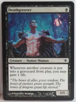 Deathgreeter [Near Mint] MTG Rare {Shards of Alara} - Image 1