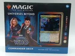 Magic The Gathering Universes Beyond - Doctor Who Timey-Wimey - Commander Deck - Image 1