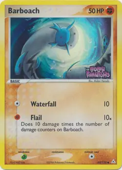 Barboach - 60/110 - Common - Reverse Holo PL/MP, English Pokemon EX Holon Phanto - Image 1