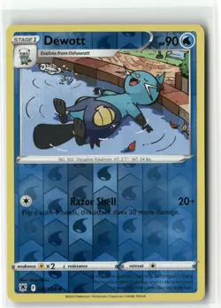 Dewott 042/189 Reverse Holo - Astral Radiance - Pokemon TCG NM - Image 1