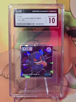 CGC 10 Gengar Holo No. 03 Lotte World Coronation Series 2 2022 Pokemon - Image 1