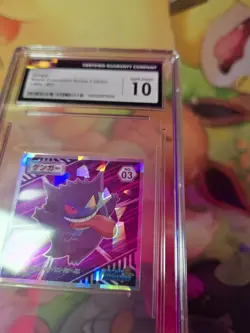CGC 10 Gengar Holo No. 03 Lotte World Coronation Series 2 2022 Pokemon - Image 3