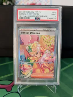 Bianca's Devotion 209/162 SIR Temporal Forces Pokemon TCG PSA 9 - Image 1