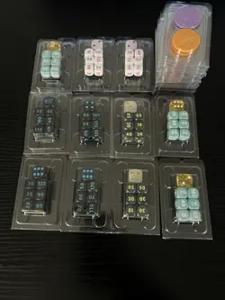 Lot Of Pokemon TCG Card Sleeves And Damage Counters From Elite Trainer Boxes - Image 2