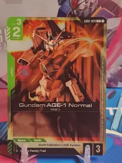 Gundam TCG Card Game *Gundam Age-1 Normal* Store Tournament Promo *English - Image 1