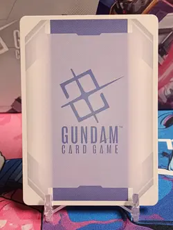 Gundam TCG Card Game *White Wolf* Store Tournament Promo *English *Holo - Image 2