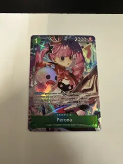 Perona OP12-034 One Piece Card Game Legacy of the Master Alternate Art - Image 1