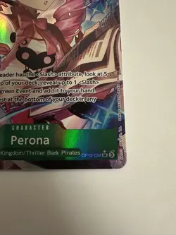 Perona OP12-034 One Piece Card Game Legacy of the Master Alternate Art - Image 3