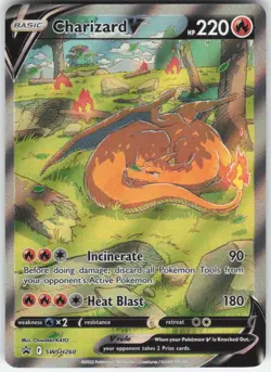 Charizard V SWSH260 SWSH: Sword & Shield Promo Cards Holo - Image 1
