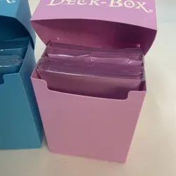 Ultra Pro Deck Box Trading Card Storage Case & Sleeves Bundle - Image 3