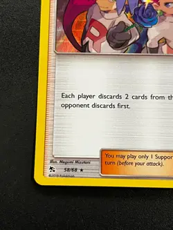 Jessie & James 58/68 - Hidden Fates Holo Rare Pokemon TCG Card NM - Image 2