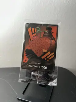 One Piece Devil Fruit Vol. 3 Sealed Don Card Red - Image 1