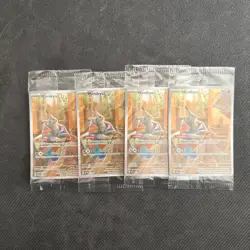 SEALED Paldean Fates Mimikyu 075 Black Star Promo 4 Card Lot - Image 1