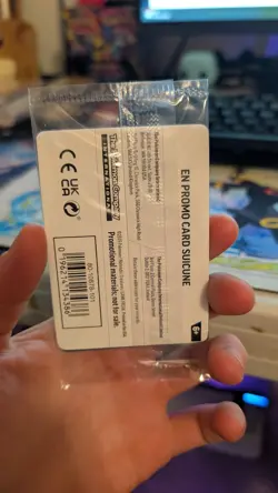 Suicune GameStop Stamped Promo Card 026/094 (New & Factory Sealed) - Image 2