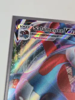 Salamence VMAX 144/189 Ultra Rare SWSH03: Darkness Ablaze Pokemon Card - Image 4