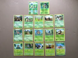 17x Old Pokemon Seedot Card Bundle with 2x Reverse Holo - Old & Modern TCG LP/MP - Image 1