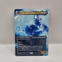 Aang, Swift Savior NM Regular (Borderless) #298 MTG Avatar: The Last Airbender - Image 1