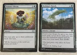 X6 Green Commander Deck Must Haves. See Pics $6.86 Market Value - Image 1