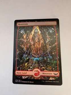 FULL ART Mountain (278) Streets of New Capenna Foil - Image 1