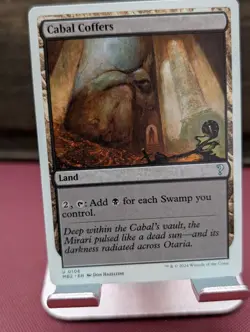 NM Cabal Coffers #0106 White Border Mystery Booster 2 - Image 3