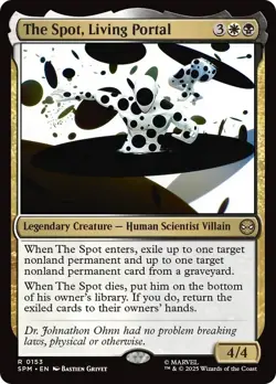 The Spot, Living Portal FOIL #153 | Near Mint | Marvel's Spider-Man Magic MTG - Image 1