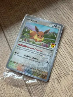 25x Eevee 2025 Pokemon Day 074/131 - Prismatic Evolutions Promo Evoli Sealed ENG - Image 2