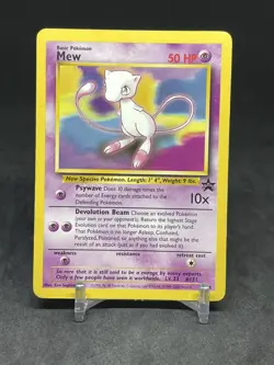 Mew (8) Pokemon Black Star Promo Non-Holo 2000 LP - Image 1