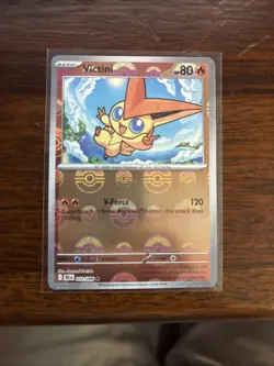 Victini 012/086 Pokeball Reverse Holo Black Star Promo Pokemon Black And White - Image 2