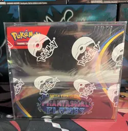 🔥Pokemon Phantasmal Flames Booster Box (36 packs) Sealed🔥PLASTIC CASE INCLUDED - Image 1